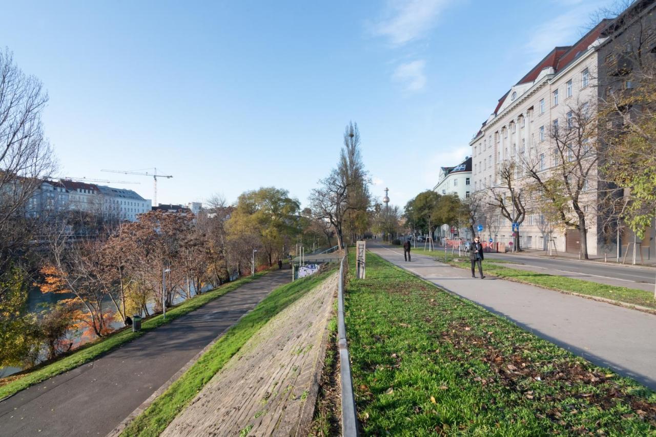 An Der Donau, 10 Minuten Ins Zentrum, Klimaanlage Wien Exterior foto