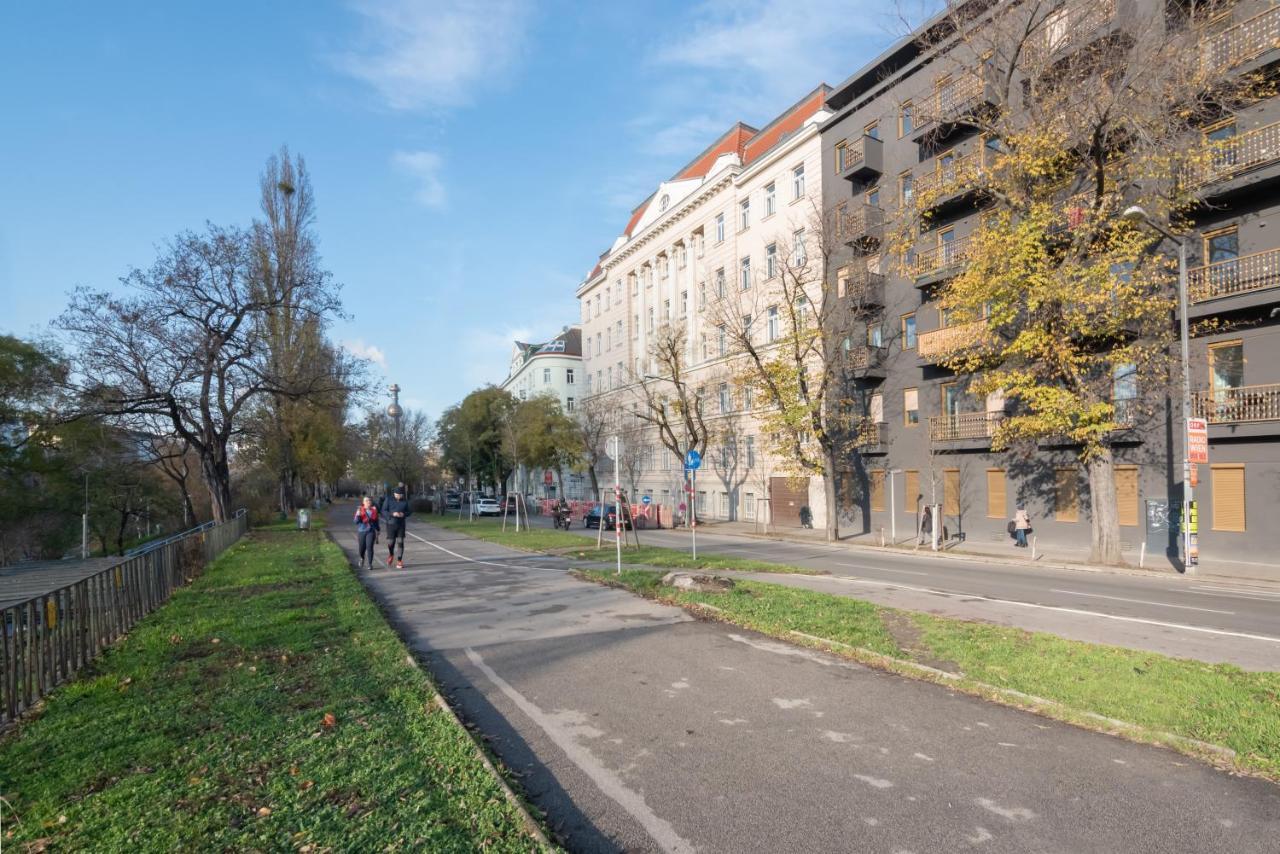 An Der Donau, 10 Minuten Ins Zentrum, Klimaanlage Wien Exterior foto